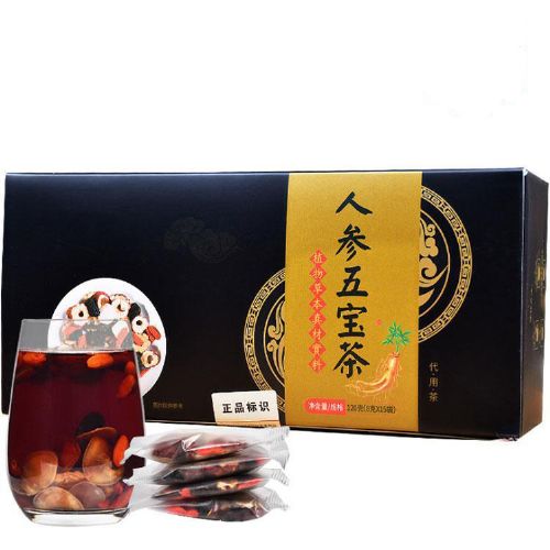 人参五宝代用茶 规定定制贴牌代工，来配方加工一站式服务